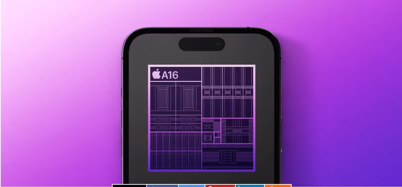 Vén màn bí mật chip A16 trên iPhone 14 Pro Max chỉ đơn thuần là phiên bản A15 + (Ảnh: 9to5mac)