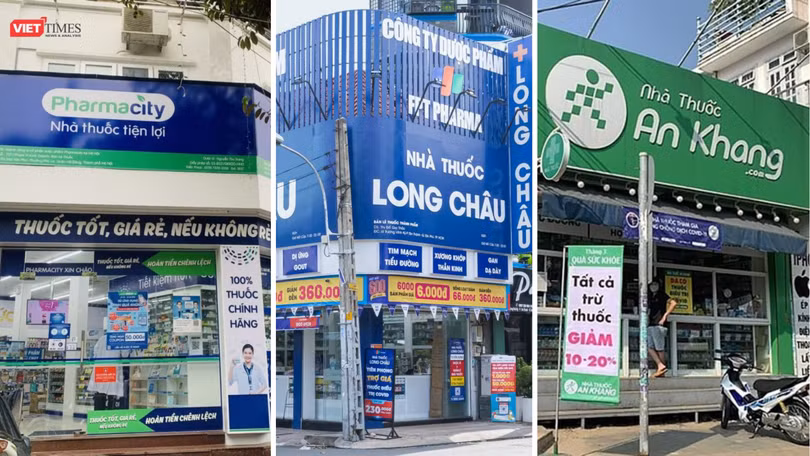 Ba chuỗi nhà thuốc lớn tại Việt Nam làm ăn ra sao?