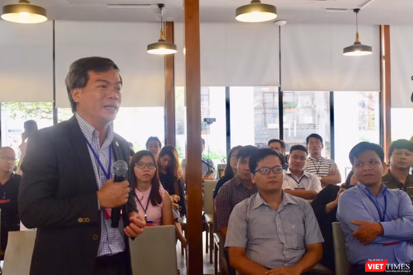 Ông Nguyễn Văn Hòa - Chủ tịch HĐQT công ty kế toán B.A.C đến từ Vũng Tàu trăn trở về chuyển đổi số trong các doanh nghiệp vừa và nhỏ.