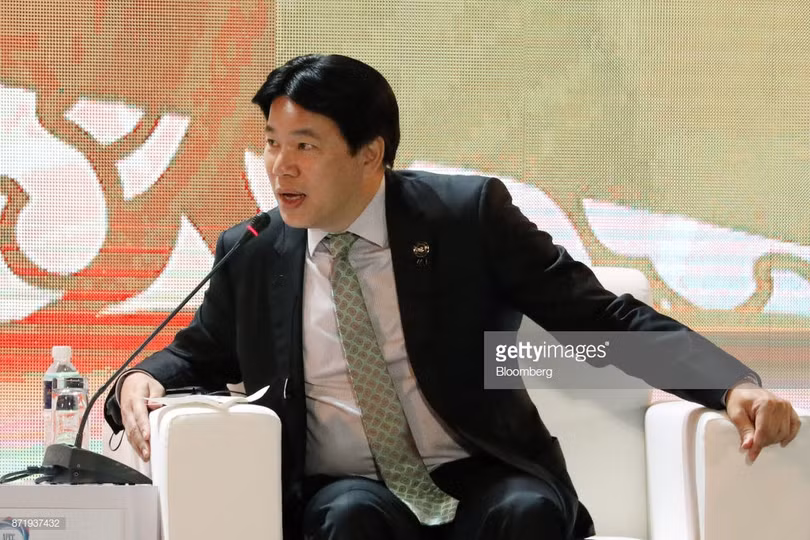 CEO Alpha King Chan Min Simon đang thường xuyên xuất hiện trên truyền trông trong nước hơn nhưng đã bao giờ bạn nghe hay hỏi về Chủ tịch của Alpha King (?!). (Ảnh: Bloomberg)