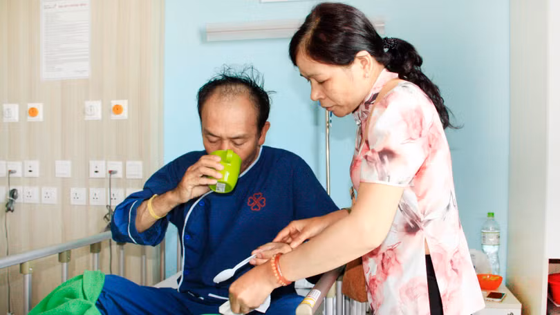 Bệnh nhân H.N.Q hiện đã được xuất viện Bệnh nhân H.N.Q hiện đã được xuất viện