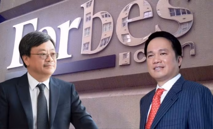 Bộ đôi tỷ phú của Techcombank - Masan: ông Hồ Hùng Anh và ông Nguyễn Đăng Quang. (Ảnh: Internet)