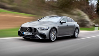 Mercedes-AMG GT 4-Door: Hãng dự kiến sẽ ngừng sản xuất mẫu xe này vào năm 2024 hoặc 2025, theo báo cáo từ Car and Driver.