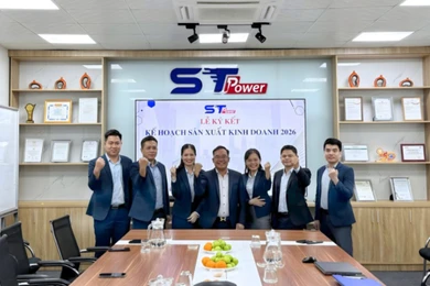 STPower hoàn thành Lễ ký kết chiến lược kinh doanh 2026