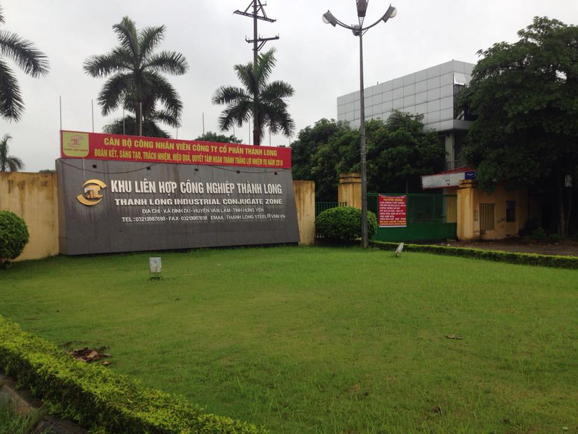  Công ty thép Thành Long, Chủ đầu tư Dư án Khu dịch vụ thương mại và nhà ở cho công nhân thuê/ Ảnh: hungyentv.vn
