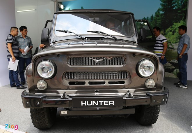 UAZ Hunter có giá chính thức 460 triệu đồng tại Việt Nam.