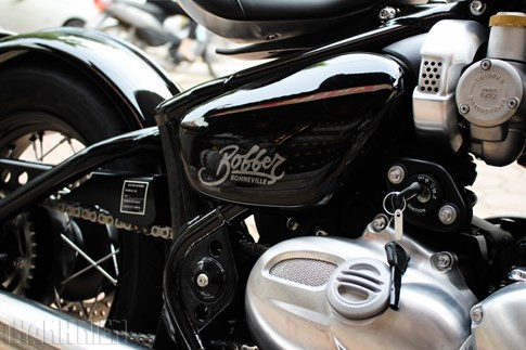 Triumph Bonneville Bobber 2017 đầu tiên về VN, giá 580 triệu đồng ảnh 12 Triumph Bonneville Bobber 2017 đầu tiên về VN, giá 580 triệu đồng ảnh 12