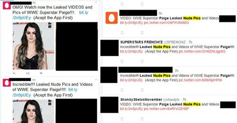 Cảnh giác với những liên kết dụ tải 'ảnh nóng' sao nữ - ảnh 1