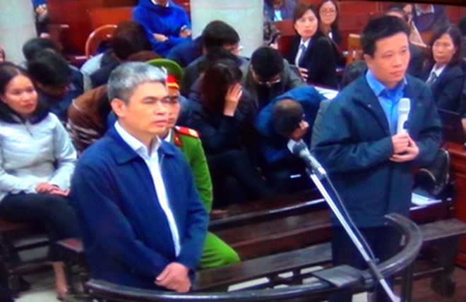 Bị cáo Nguyễn Xuân Sơn, khẳng định không phụ trách nguồn vốn.