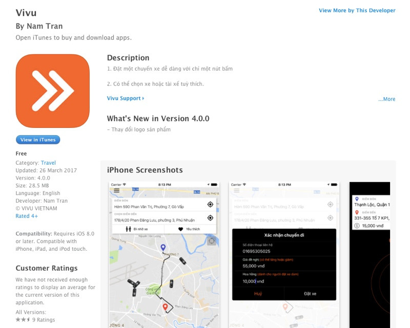 Ứng dụng gọi xe FaceCar bị thâu tóm, đổi tên thành Vivu ảnh 2