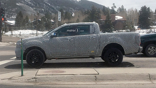 Ford Ranger thế hệ mới lộ diện trên đường thử ảnh 4