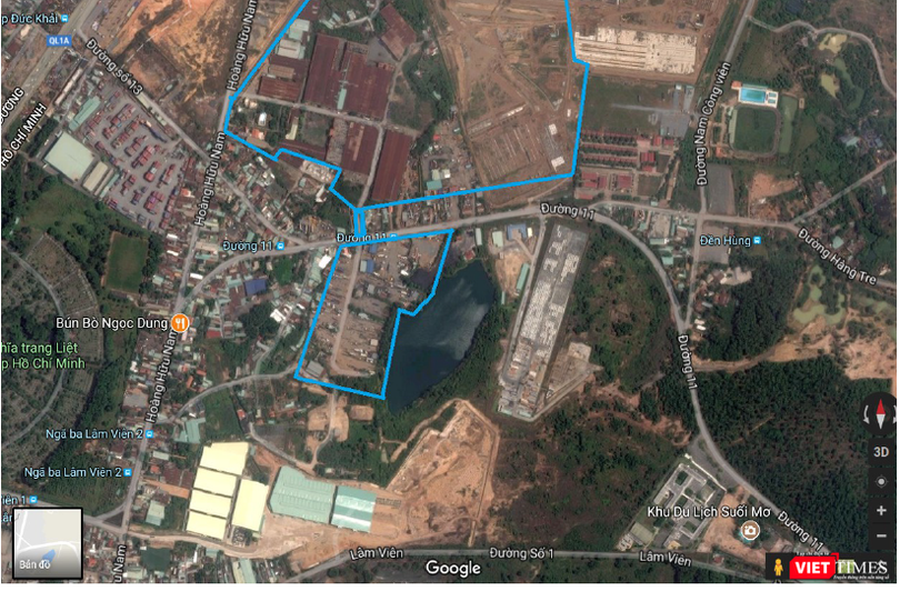 Dự án Khu nhà ở phường Long Bình, Quận 9 có quy mô diện tích 16,4ha.