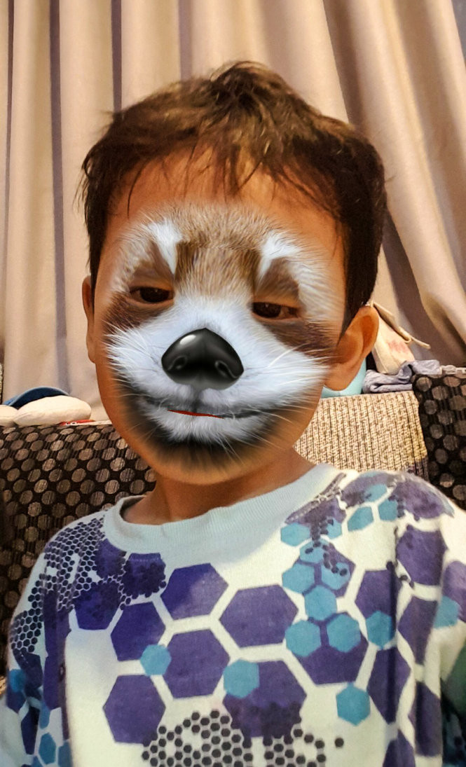 Ghép ảnh hoạt hình vào khuôn mặt