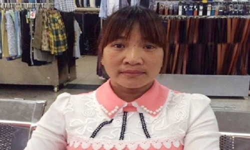 Nhờ bức ảnh được đăng trên Facebook mà người thân và chị Hà tìm được nhau. Ảnh:GĐCC.