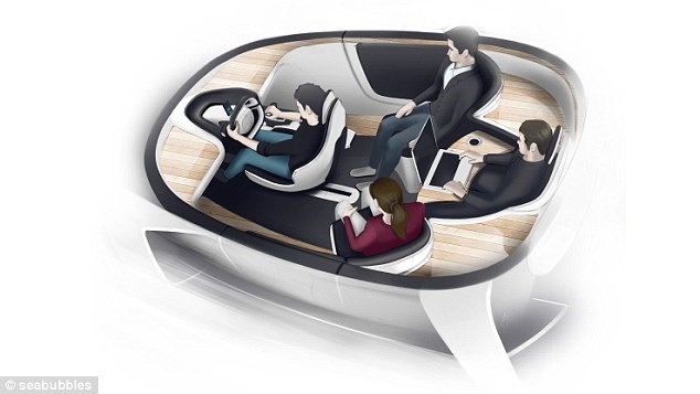 Mẫu thử nghiệm SeaBubble có chiều dài 14 feet (tương đương 4,2 m), chiều rộng trên 7 feet (khoảng 2 m). Taxi vận hành bằng động cơ chạy pin với công suất 2x10 kilowatt và pin sạc chạy được trong 20 giờ đồng hồ. Tốc độ tối thiểu của thuyền là 5 hải lý và có thể đạt đỉnh khoảng 15 hải lý. "Chúng tôi sẽ cho ra mắt phiên bản nhanh hơn đạt 30 hải lý vào tháng 6 hoặc tháng 7", Bringdal chia sẻ.