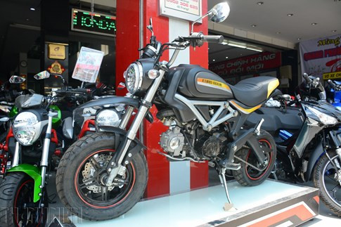 Nhái thiết kế Ducati Scrambler, xe Trung Quốc có giá chỉ 36 triệu đồng ảnh 2