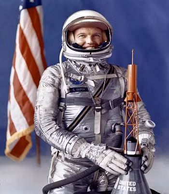 Gordon Cooper từng tham gia sứ mệnh Project Mercury của NASA. Ảnh:NASA. Gordon Cooper từng tham gia sứ mệnh Project Mercury của NASA. Ảnh:NASA.