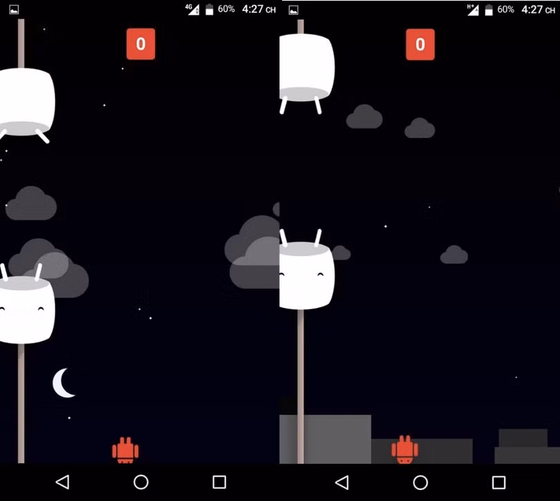 Giao diện của game đơn giản và đẹp mắt.