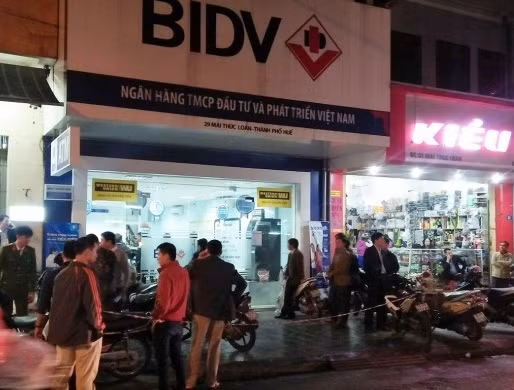 Vụ cướp ngân hàng diễn ra vào ngày 6/12.