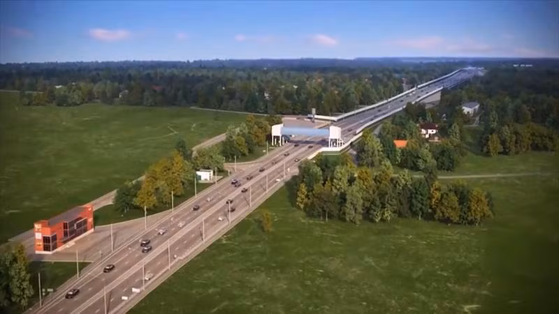 Tuyến đường có tổng chiều dài khoảng 80km với tổng mức đầu tư trên 11.000 tỷ đồng.