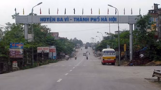 Huyện Ba vì sẽ có tuyến đường mới chạy qua thị trấn Tây Đằng - Ảnh minh họa/Báo Đấu thầu.