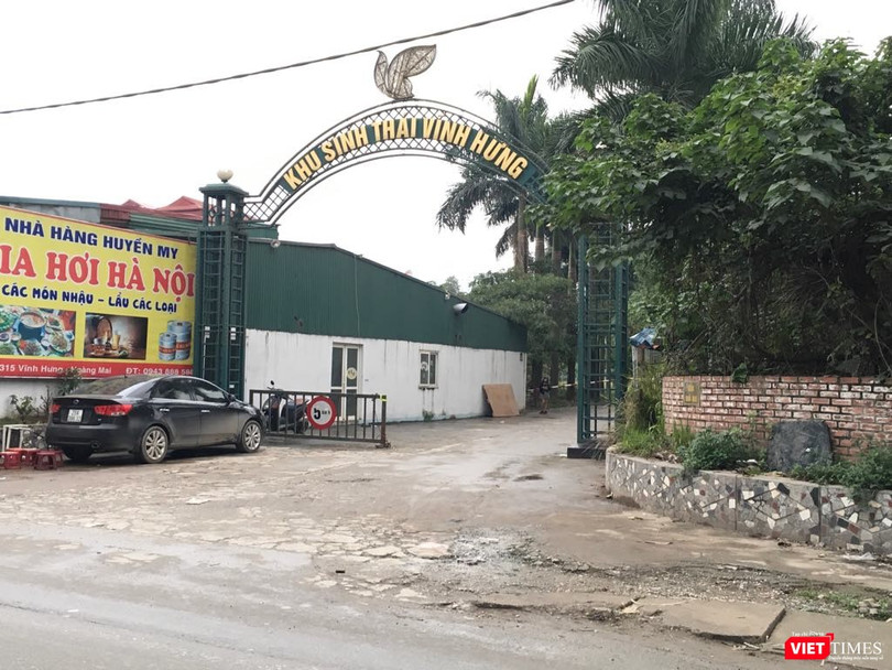 Một khu đất đối ứng cho dự án tuyến đường Minh Khai - Vĩnh Tuy - Yên Duyên.