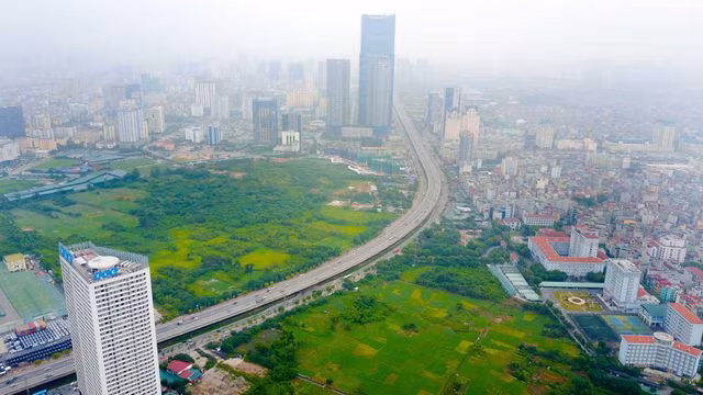 Hiện trên địa bàn TP Hà Nội đang quy hoạch khá nhiều hồ điều hòa/ Ảnh minh họa, nguồn: dantri.com