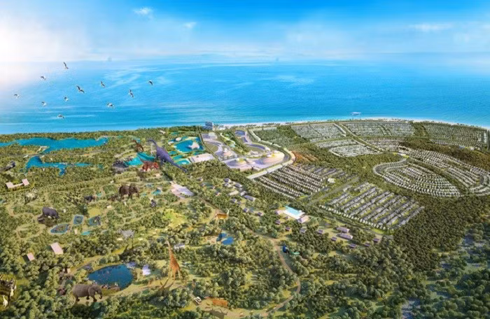 Phối cảnh dự án Safari Hồ Tràm
