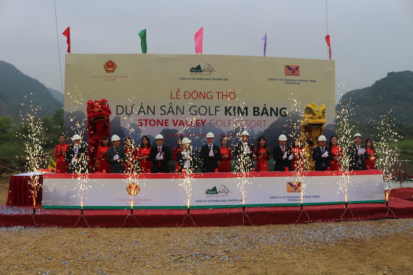 Công ty CP Golf Trường An cũng đã triển khai dự án sân golf 36 lỗ tại huyện Kim Bảng, Hà Nam.