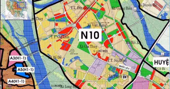 Việc lập Quy hoạch chi tiết tỷ lệ 1/500 Khu chức năng đô thị tại phường Đức Giang và phường Thượng Thanh, quận Long Biên nhằm cụ thể hóa đồ án Quy hoạch phân khu đô thị N10, tỷ lệ 1/2.000.