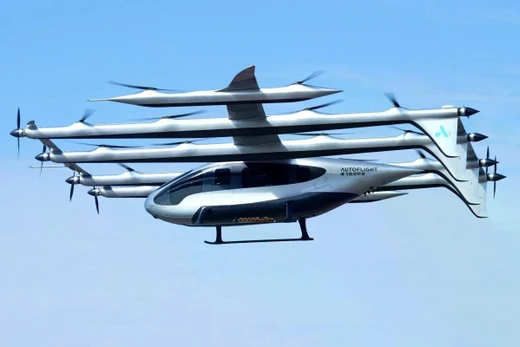 AutoFlight mô tả Matrix là mẫu máy bay eVTOL lớn nhất thế giới hiện nay. Ảnh: SCMP.