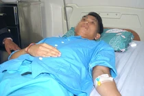 Bệnh nhân V. bình phục sau ca ghép gan từ em gái hiến.