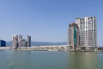 Một góc đô thị ven sông Hàn, TP Đà Nẵng.