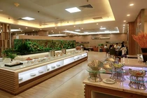 Một góc phòng chờ thương gia tại Nhà ga T1, Cảng hàng không quốc tế Đà Nẵng vừa được nâng cấp