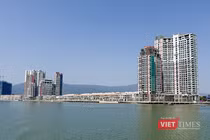 Một góc đô thị ven sông Hàn, TP Đà Nẵng.
