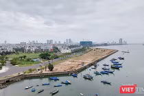 Dự án bất động sản và bến du thuyền Đà Nẵng (Marina Complex) bên sông Hàn.