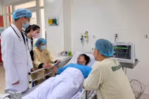 Bệnh nhân Kim J.H. hồi phục sau ca điều trị tích cực.