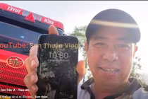 Tài xế container livestream bày tỏ bức xúc về việc bị quán ăn ở đường tránh TP Huế "đuổi thẳng".