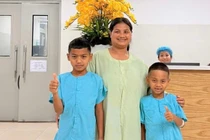 Hai bệnh nhân nhi ngộ độc Botulinum điều trị tại Bệnh viện Phụ sản - Nhi Đà Nẵng đã xuất viện.