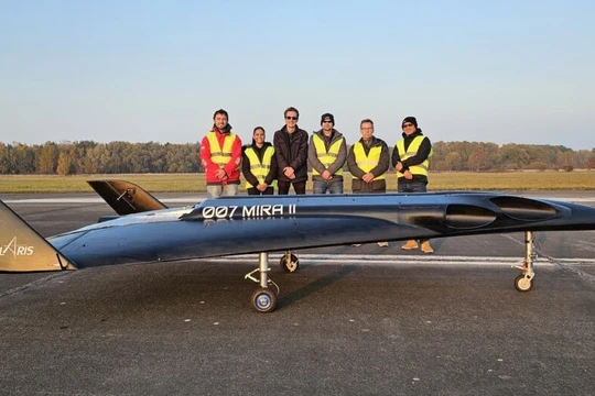 Polaris Spaceplanes đã tuyên bố điểm hỏa thành công động cơ aerospike trên máy bay thử nghiệm MIRA II. Ảnh: Todaynews.