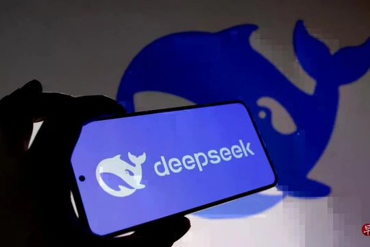 DeepSeek được Tân Hoa xã xếp là thông tin khoa học công nghệ nổi bật nhất năm 2025. Ảnh: Zaobao.