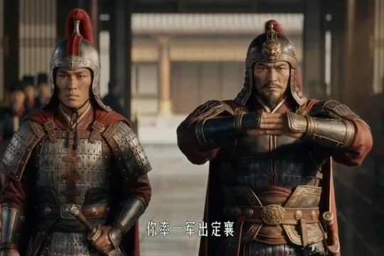 Bộ phim truyện AI "Hoắc Khứ Bệnh" đang gây bão ở Trung Quốc. Ảnh: HK01.