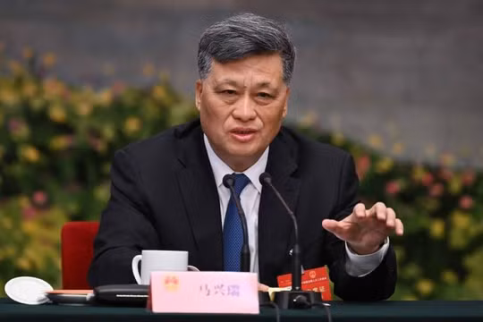 Ông Mã Hưng Thụy khi còn giữ chức vụ. Ảnh: AFP.