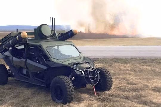 Hệ thống phòng không “Tempest” đã được Mỹ đưa vào thử nghiệm trên chiến trường Ukraine. Ảnh: QQnews.