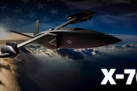 Hình ảnh mẫu X-76 do máy tính tạo ra. Ảnh: QQnews.