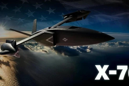 Hình ảnh mẫu X-76 do máy tính tạo ra. Ảnh: QQnews.