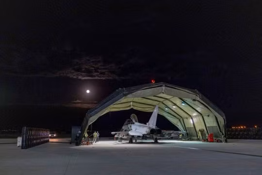 Căn cứ không quân Akrotiri của Không quân Hoàng gia Anh tại Síp. Ảnh: AFP.