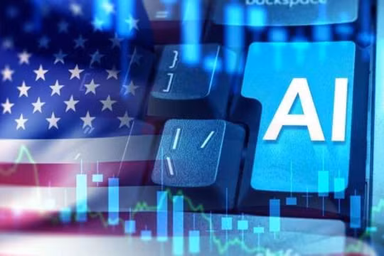 Oxford Economics ước tính riêng đầu tư AI đã đóng góp gần 1/4 mức tăng trưởng GDP của Mỹ. Ảnh: Shuttershock.