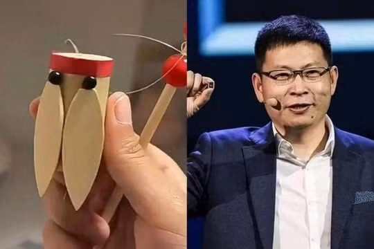 Con ve tre và ông Dư Thừa Đông, cách ứng xử của Huawei đã khiến doanh nghiệp bị ảnh hưởng tiêu cực. Ảnh: Sina.