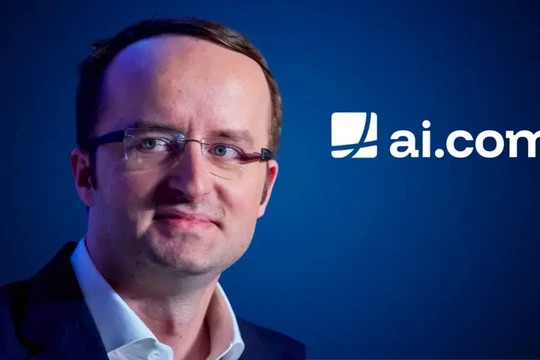 Ông Kris Marszalek, người đã mua tên miền “ai.com” với giá khoảng 70 triệu USD. Ảnh: Ourcryptotalk.